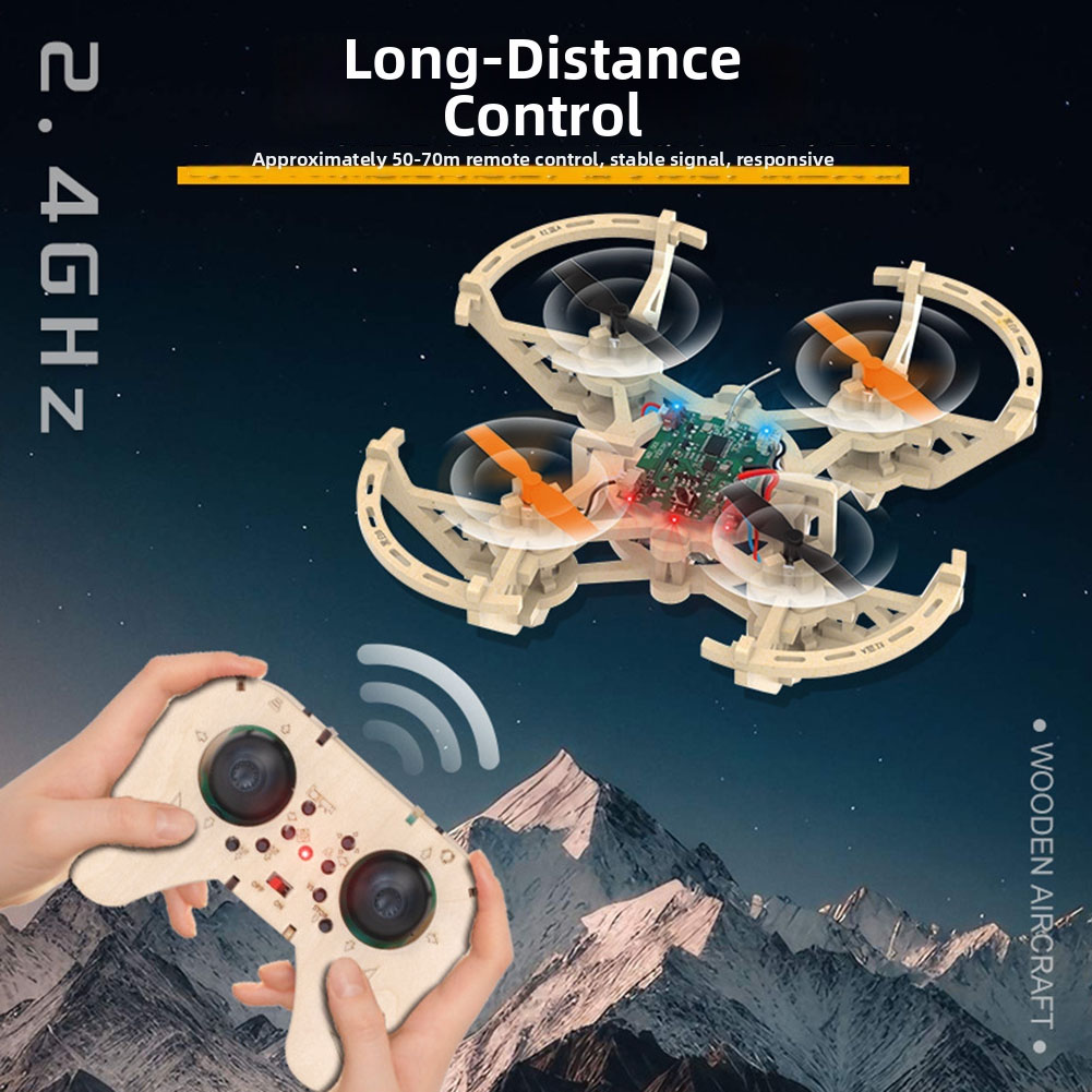 RC-Holzdrohnen-Modellbausatz,  – Drone Kit Octocopter Bewertung und Preis