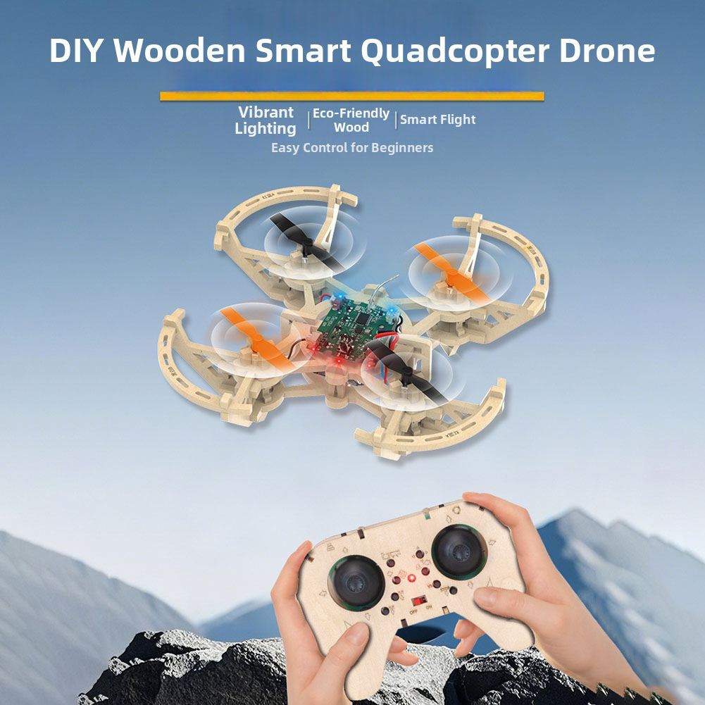 RC-Holzdrohnen-Modellbausatz,  – Drone Kit Octocopter Bewertung und Preis
